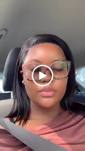 Customer video review of Peruvian Lace front Wig Kourtney