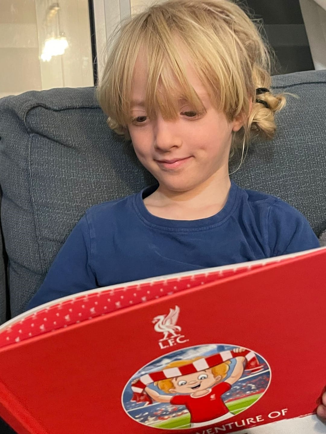Customer photo review of LFC Personalised Book