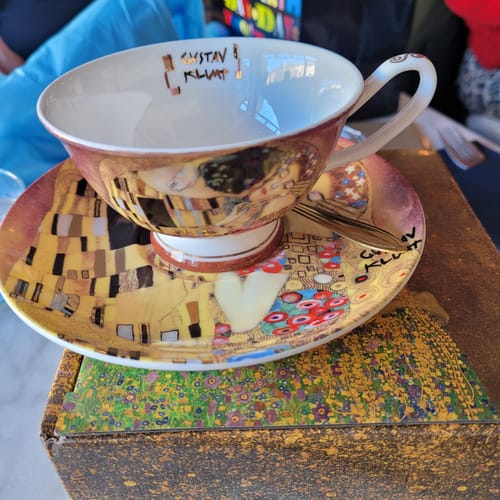 Customer photo review of Gustav Klimt Teacups