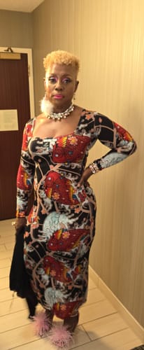 Customer photo review of Coi 2.0 Dress