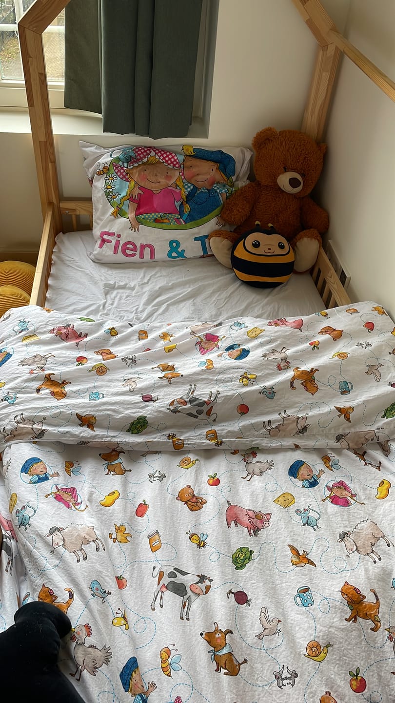 Customer photo review of Fien & Teun - Dekbedovertrek - 140 x 200 cm