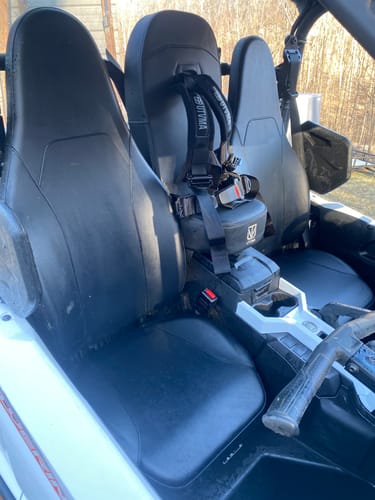 Customer photo review of Yamaha Wolverine RMAX 2 1000 Bump Seat (2021-2025)
