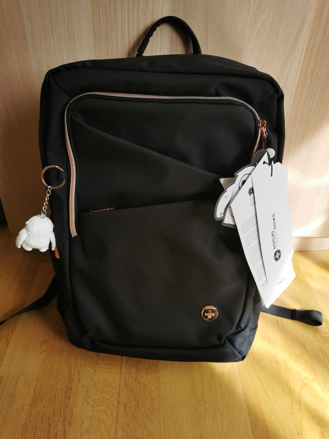 Customer photo review of KATY ROSE NG Black L+ Backpack