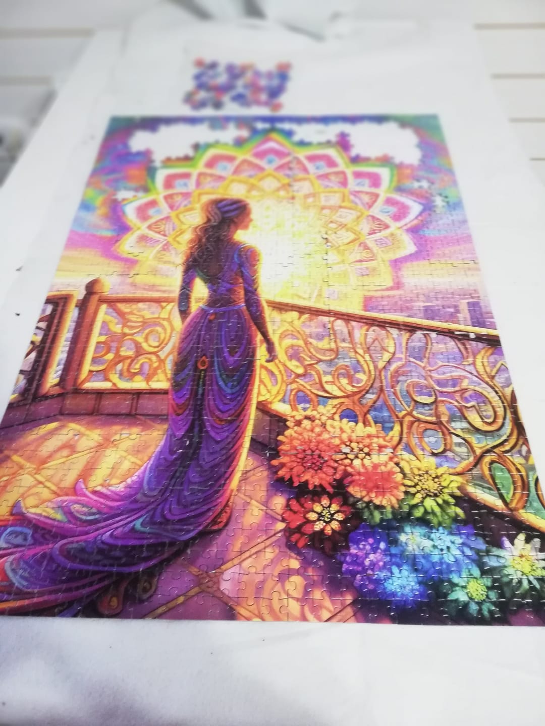 Customer photo review of Puzzle 1000 Piezas - Divine Sunset