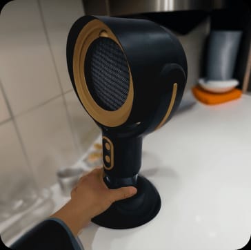 Customer photo review of LitLamp™ - Air Ventilator