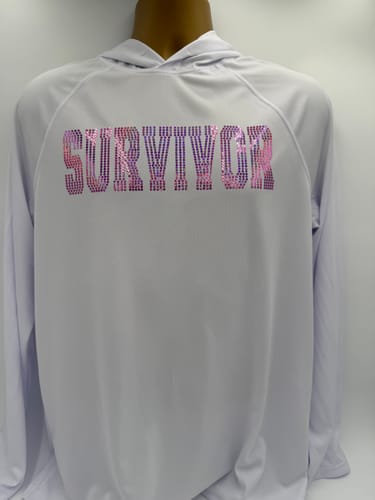 Customer photo review of Custom WORD Single Color SPANGLE Transfer