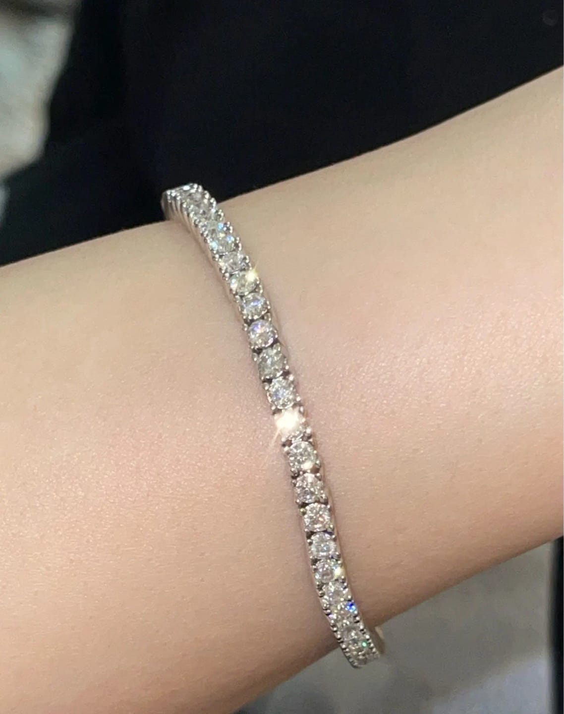 Customer photo review of Tennis Bracelet