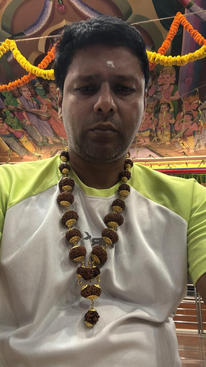 Customer photo review of Nepali Indrani Siddha Mala (Customizable)