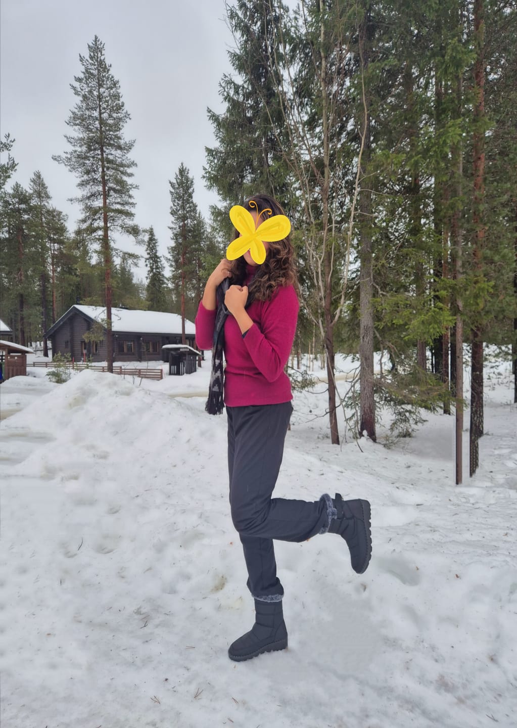 Customer photo review of Waterproof Winter Snow Boots