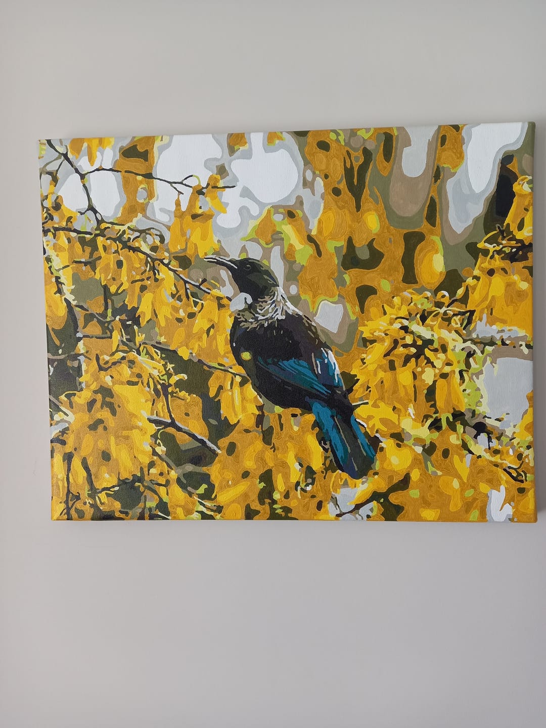 Customer photo review of Tui in Kowhai Tree