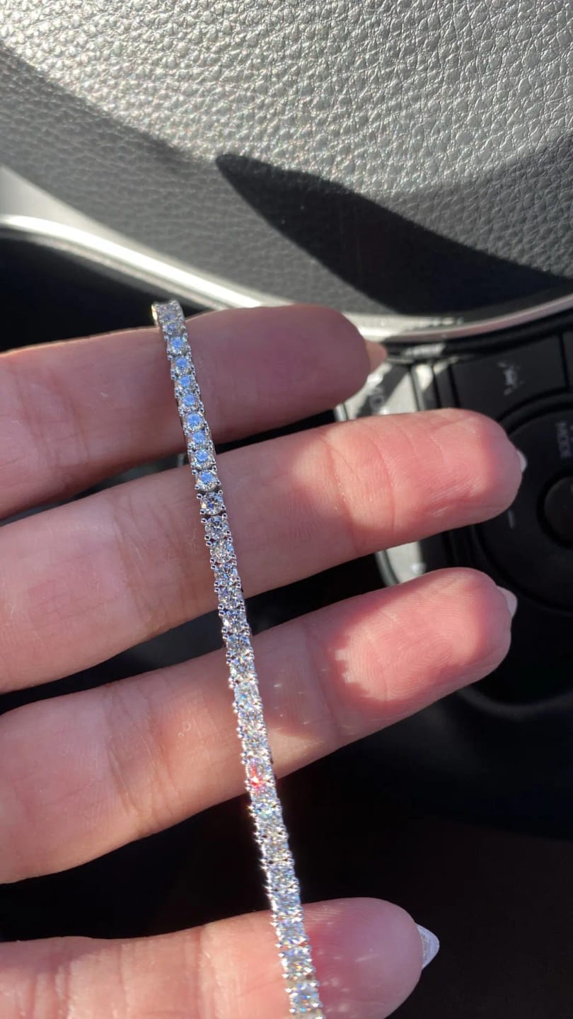 Customer photo review of Tennis Bracelet