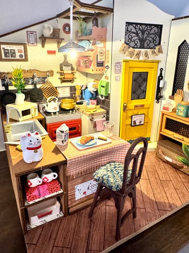 Customer photo review of Rolife DIY Mini House - Casas Miniatura Betty's Kitchen