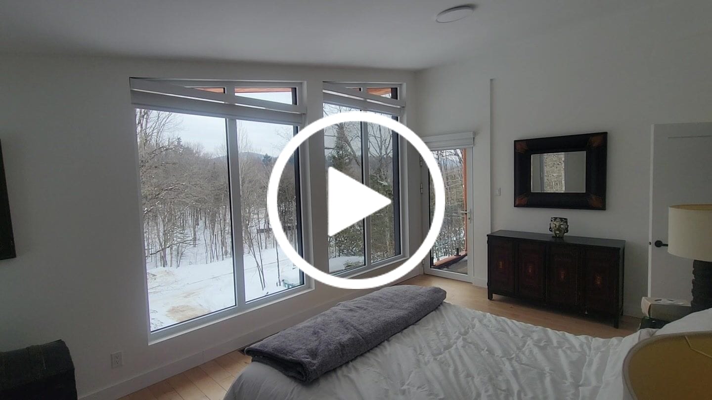 Customer video review of SmartWings Motorized Zebra Shades 90% Blackout 95mm Astrid