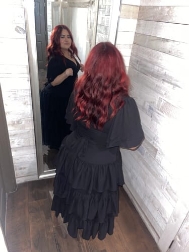 Customer photo review of Underworld Dress in Black