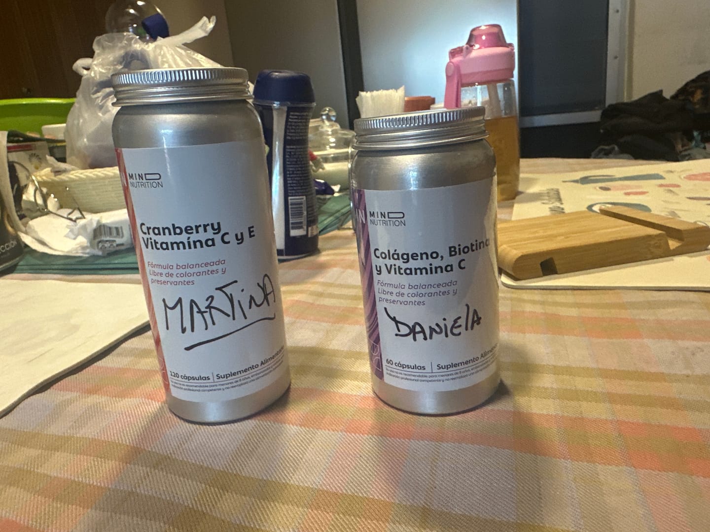Customer photo review of Colageno + Biotina + Vitamina C
