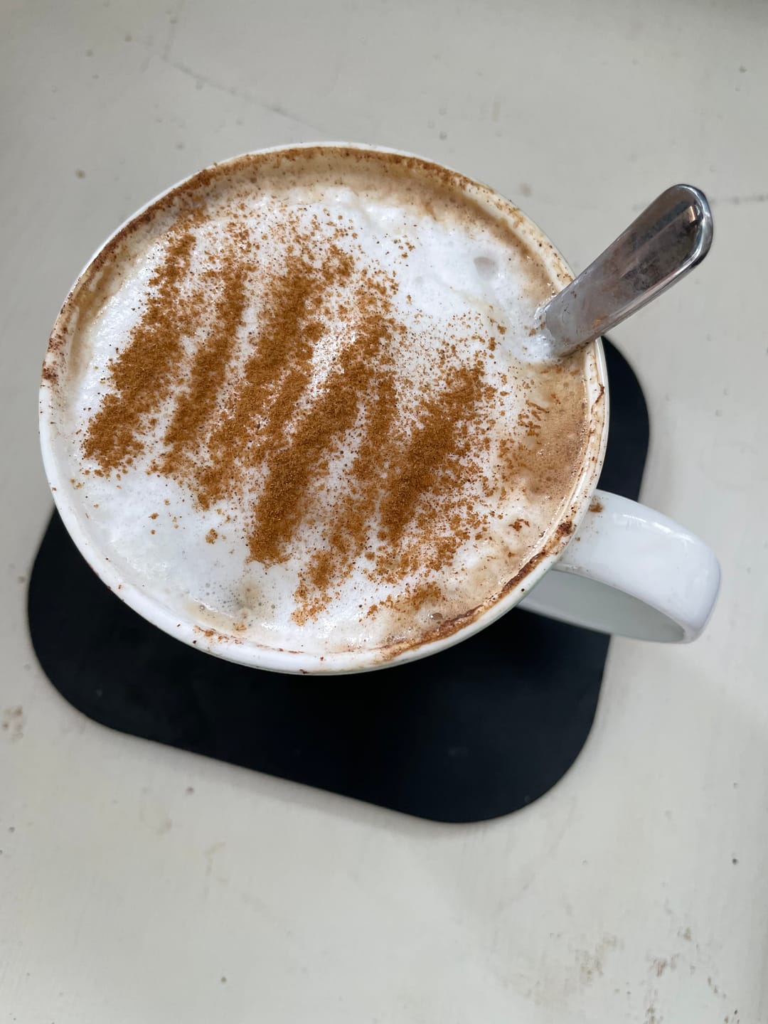 Customer photo review of Decadent Decaf Dark Roast Decaffeinated Coffee Blend - Swiss Water Decaf/CO2 Process - Strength 5