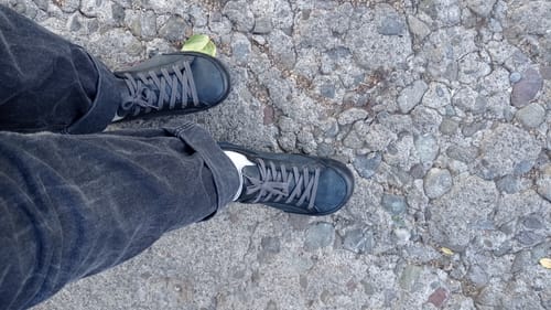 Customer photo review of Zapatilla A1. Negra