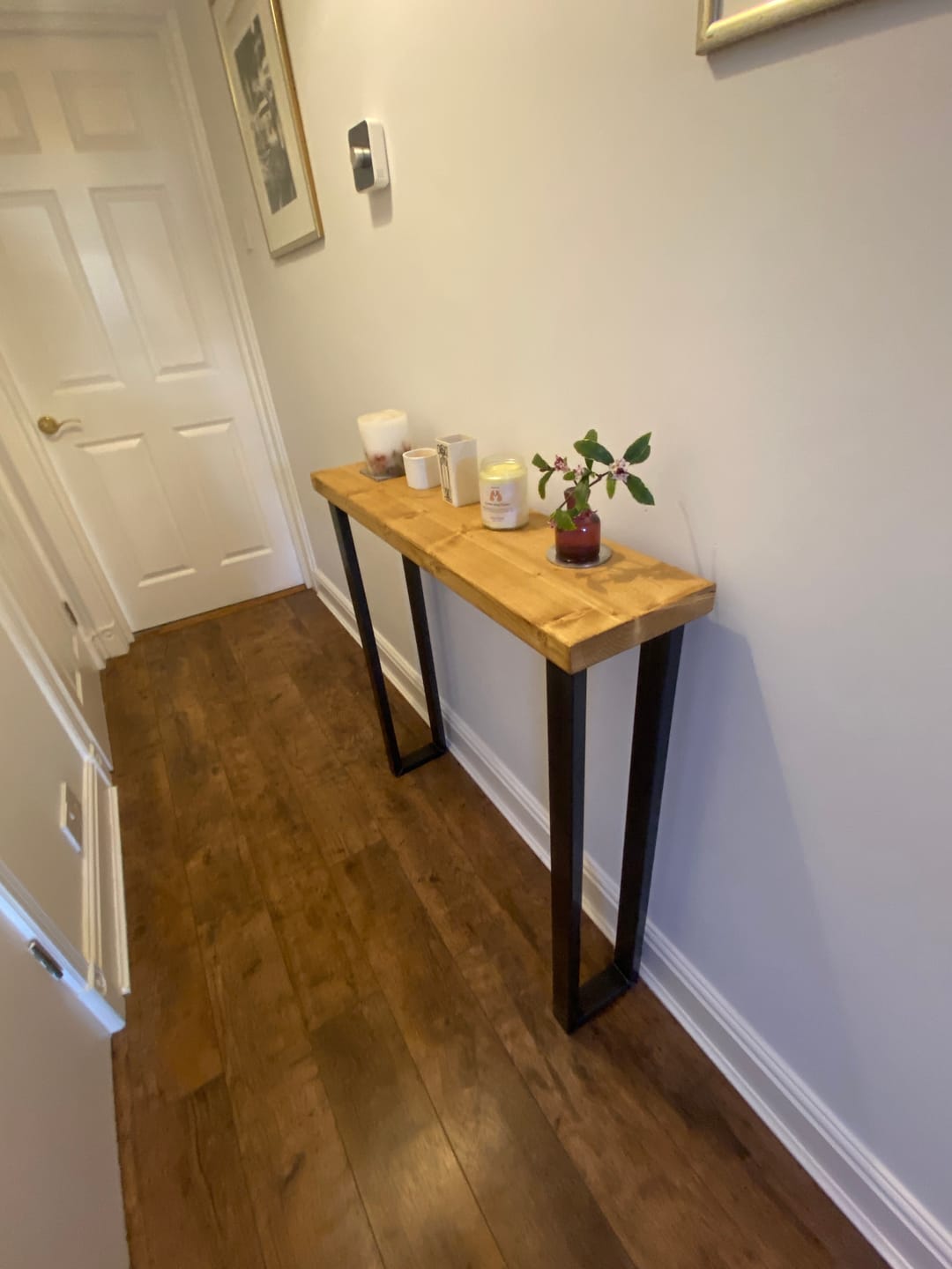 Customer photo review of Rustic Console Table | 22.5cm Depth