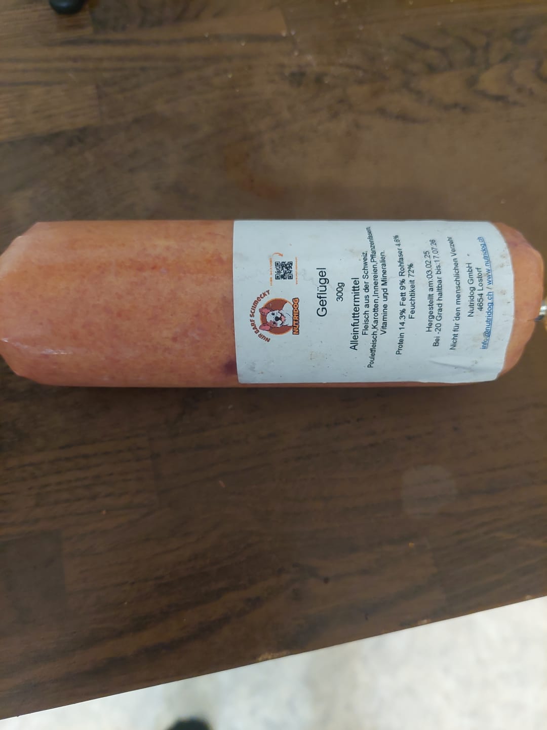 Customer photo review of Geflügel gemischt 300g" ab pro Wurst nur 4.90.-