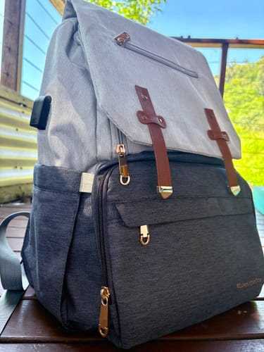 Customer photo review of LuxeLittleOne™ Luxury Baby Bag