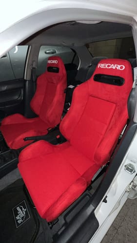 Customer photo review of Recaro SR3 Red Seat - ADR Style