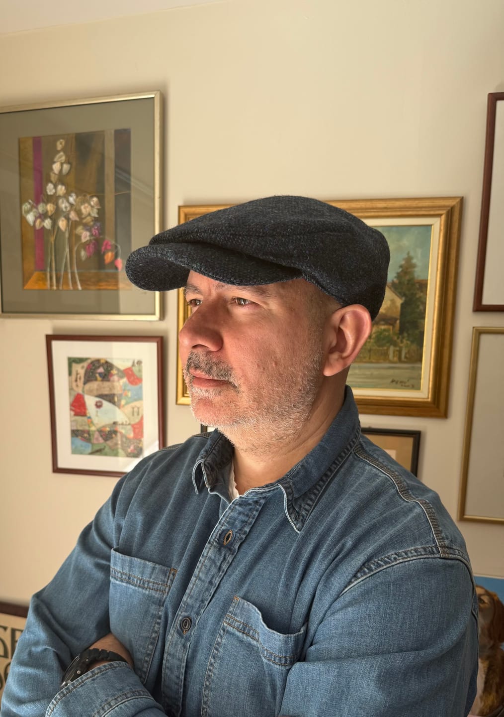 Customer photo review of Daithi Cap Tweed