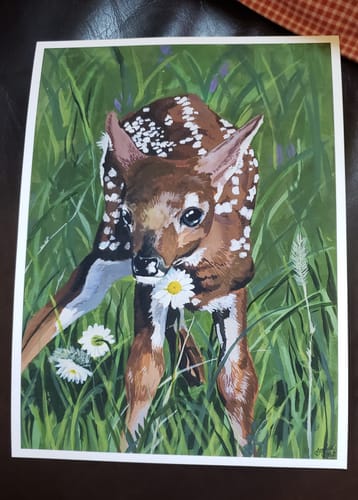 Customer photo review of 5x7 Giclee Fine Art Prints