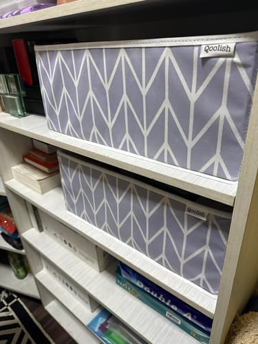 Customer photo review of Lavender Large Clothes Organizer
