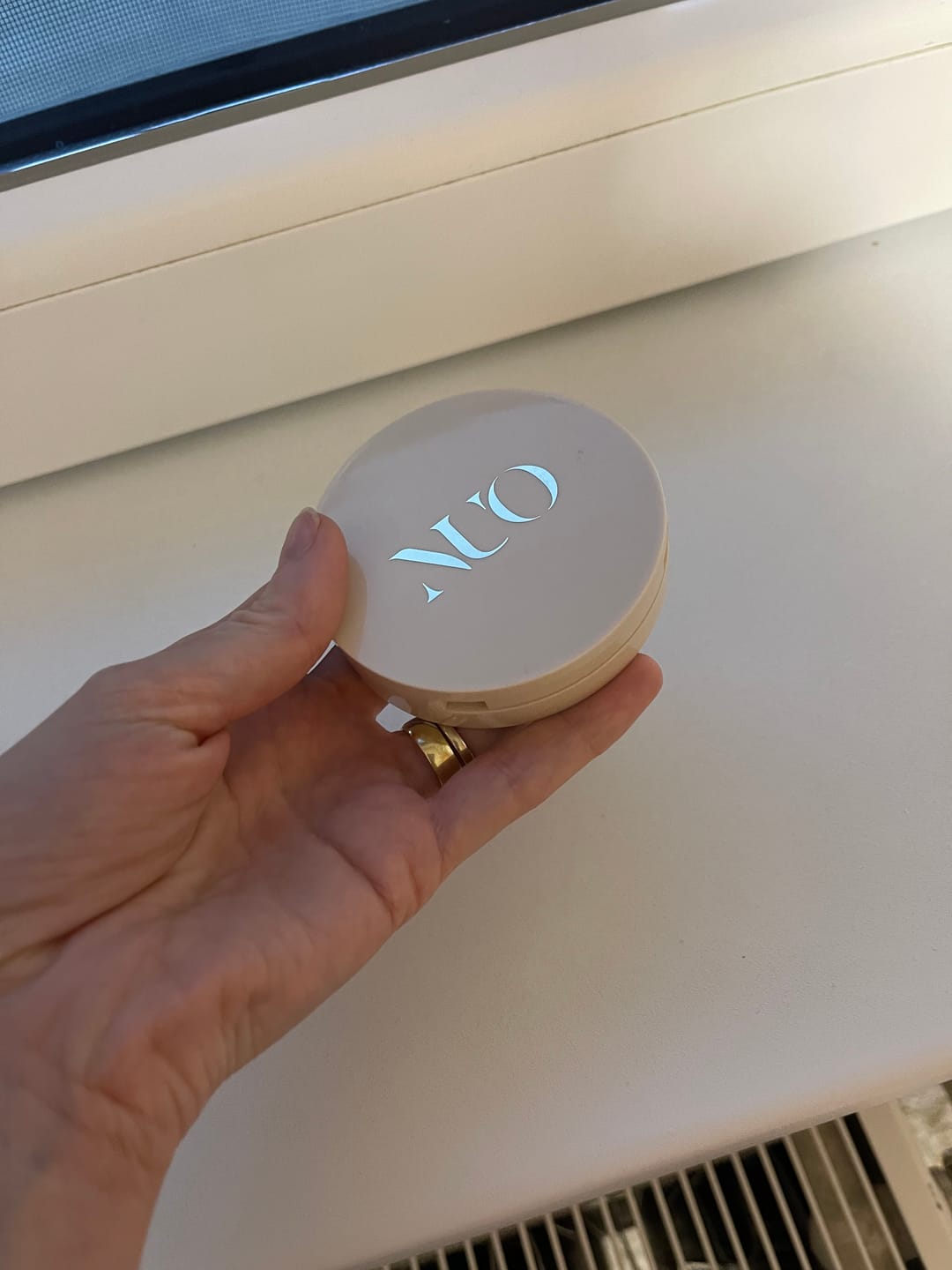 Customer photo review of Pudra compacta matifianta