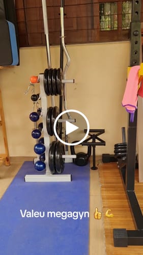 Customer video review of Suporte Expositor De Anilhas Barras E Halteres 200Kg