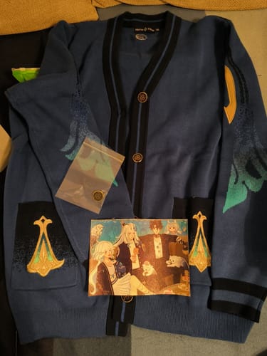 Customer photo review of Genshin Cardigan III Preorder
