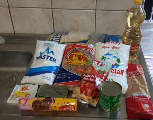 Customer photo review of Cesta Básica Econômica