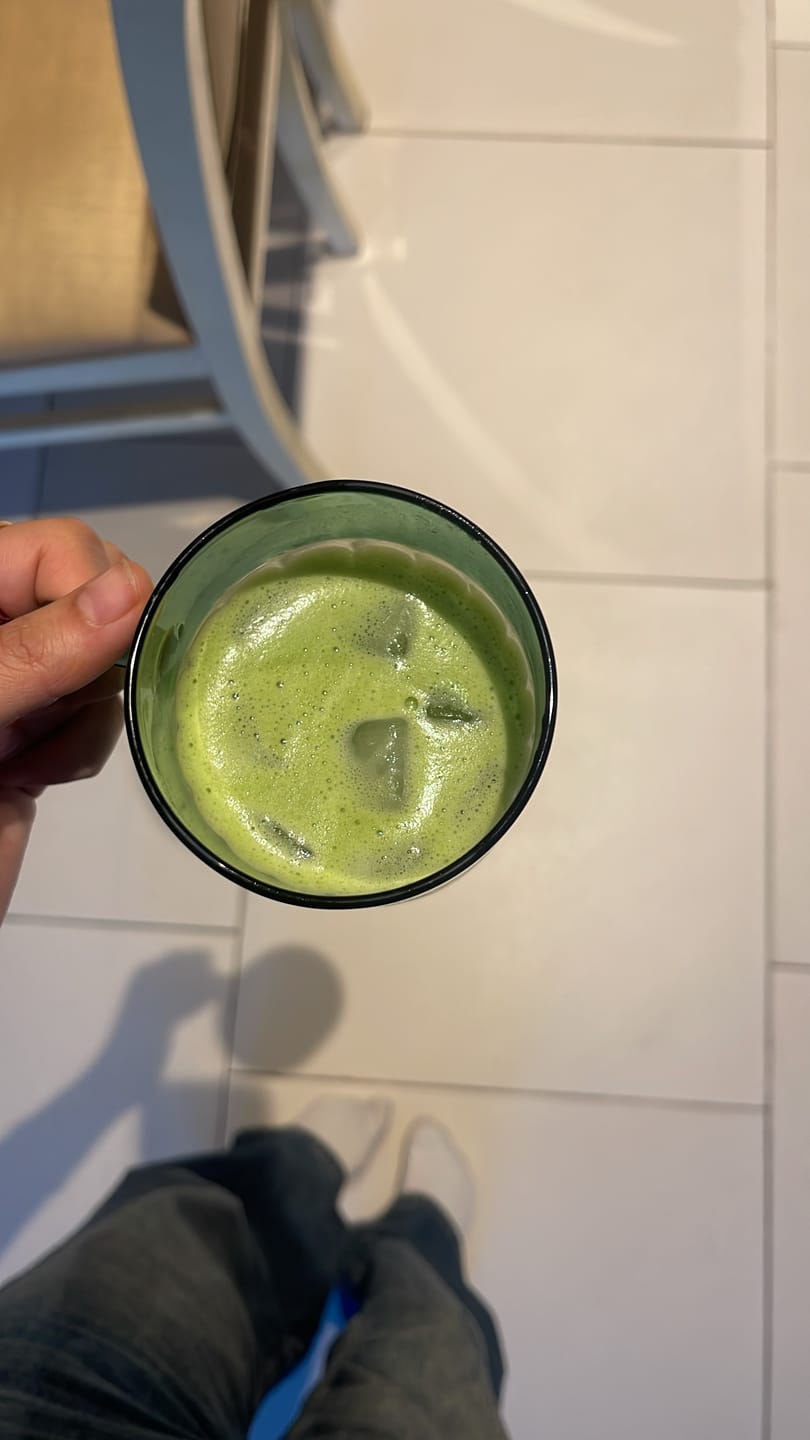 Customer photo review of Tea House Organic Ceremonial Matcha (100g)