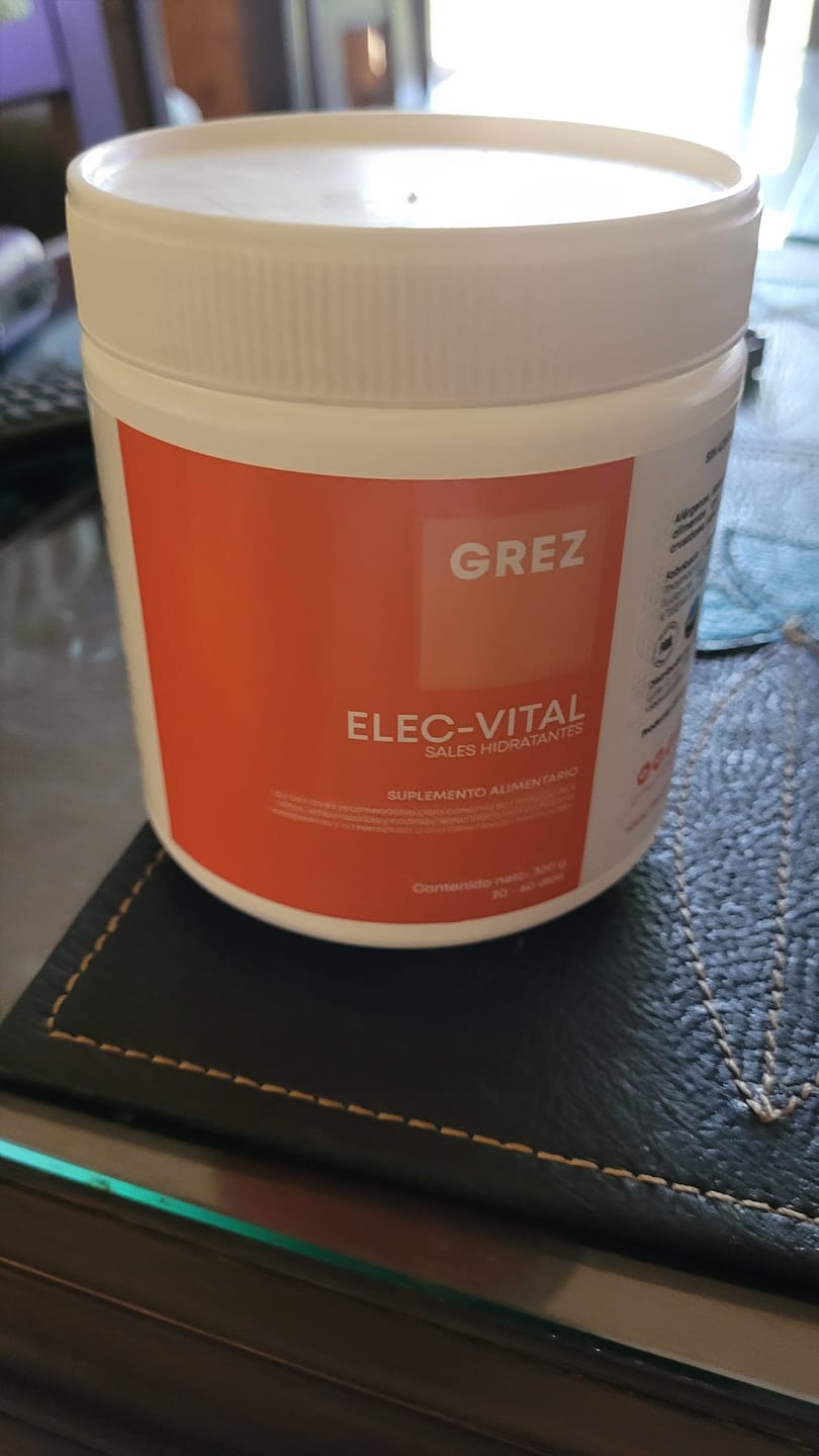 Customer photo review of ELEC-VITAL - Minerales electrolitos / Polvo 300g