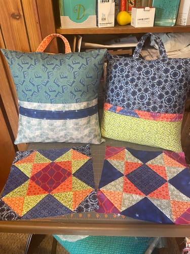 Customer photo review of Mrs Quilty Subscription Box 2