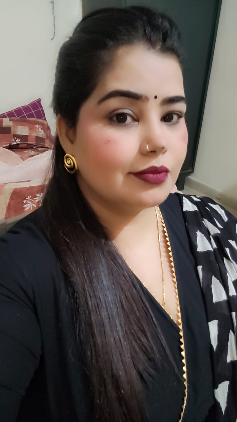 Customer photo review of Cosmic Swirl Earrings