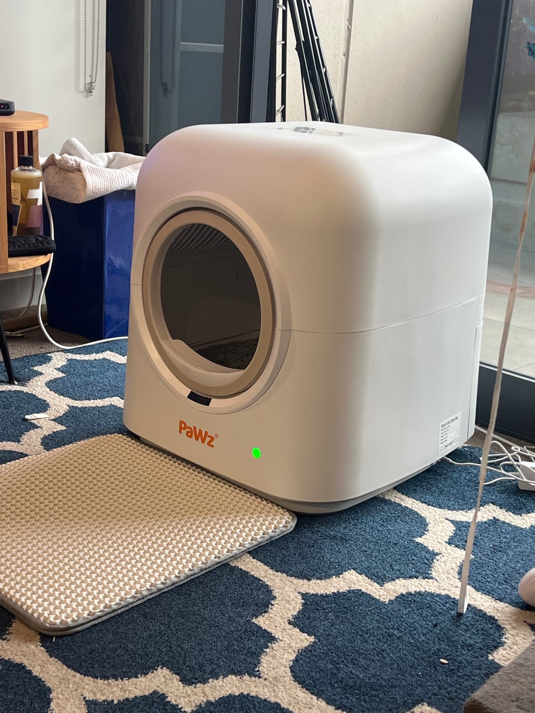 Customer photo review of Pawz Smart Cat Litter Box Automatic Self Cleaning with App Remote Control
