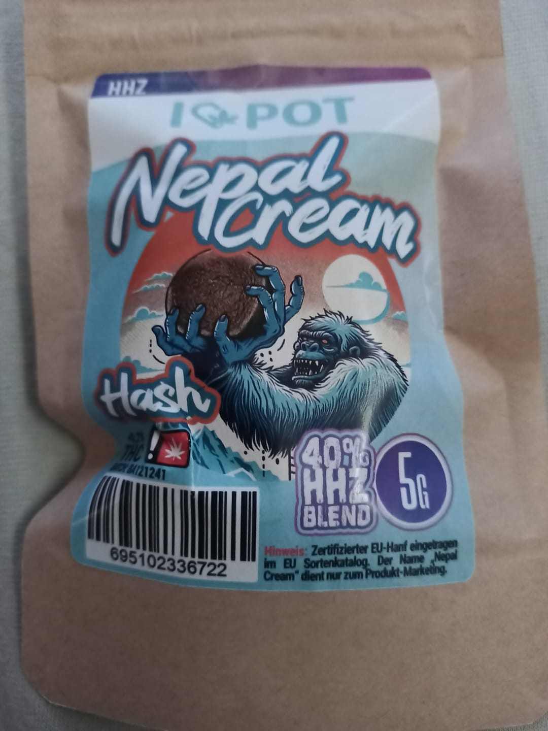 Customer photo review of HHZ Hasch - Nepal Cream