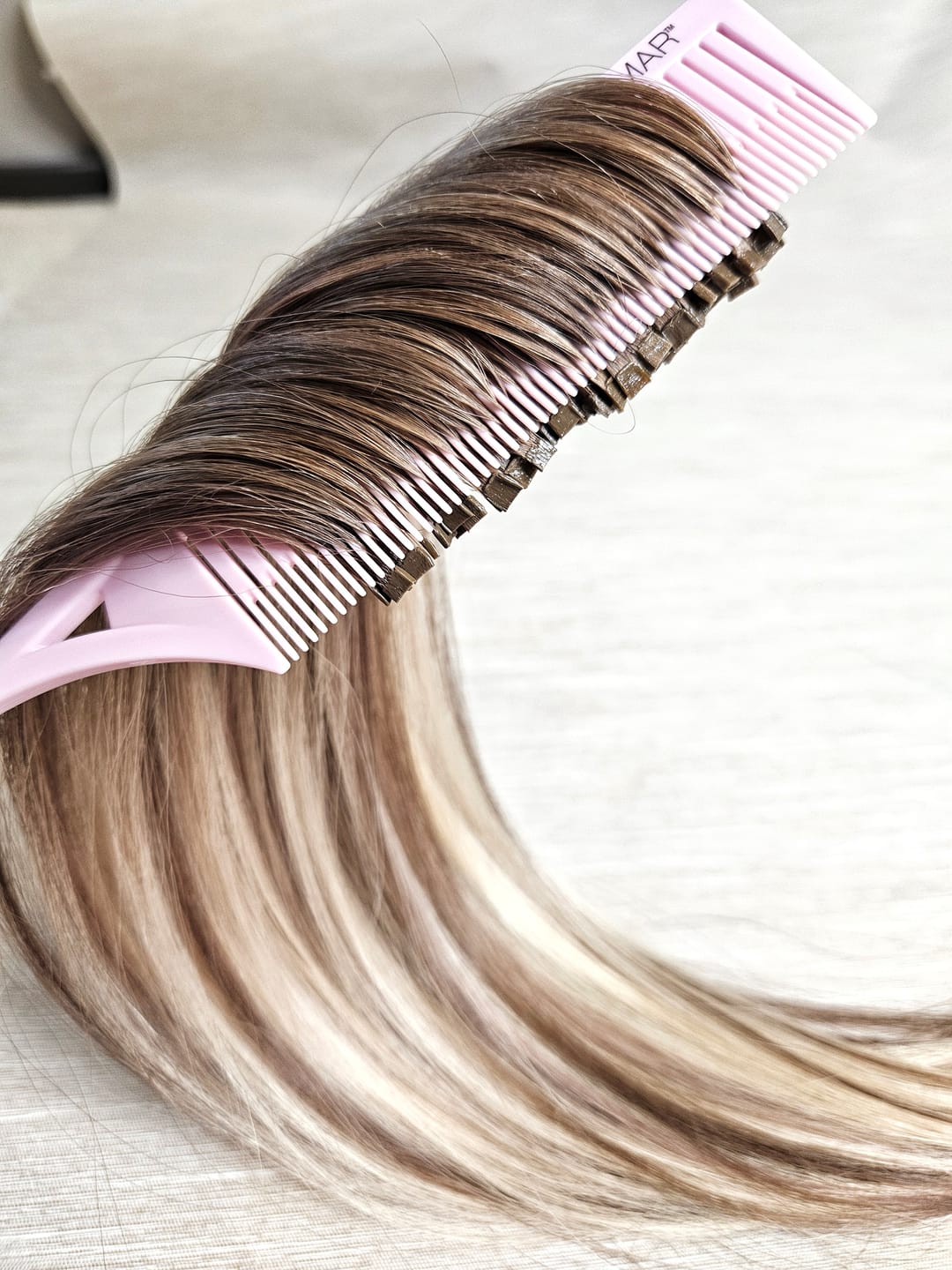 Customer photo review of Italian Colored Full-Color Keratin in  ASH BROWN