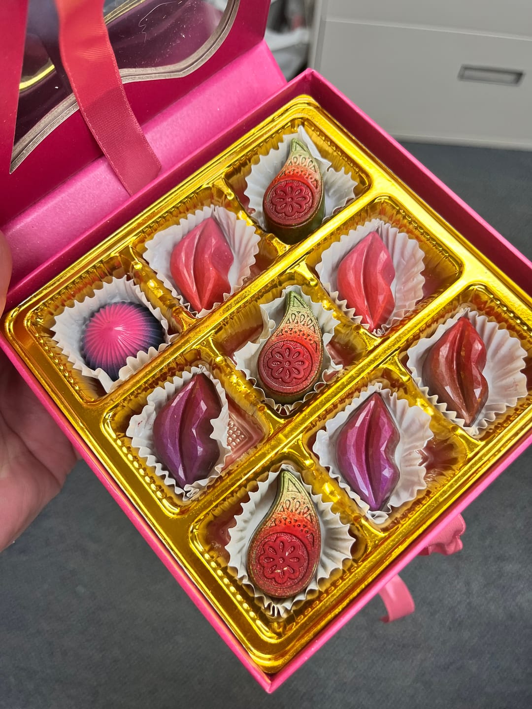 Customer photo review of Dubai Pistachio Knafeh Artisan Bar