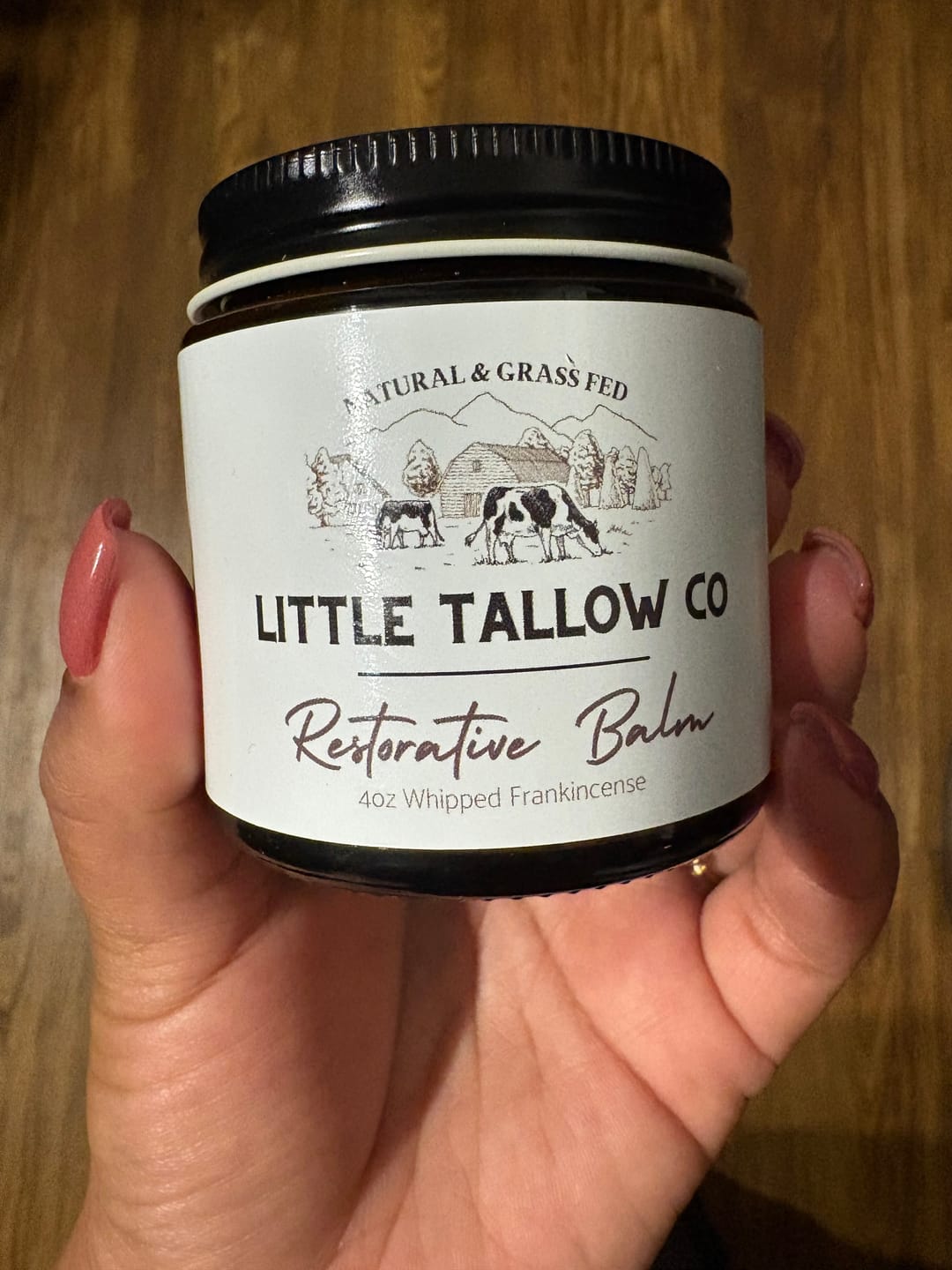 Customer photo review of Restorative Whipped Tallow Balm - 4oz Glass Jar - - 25% OFF IN CART