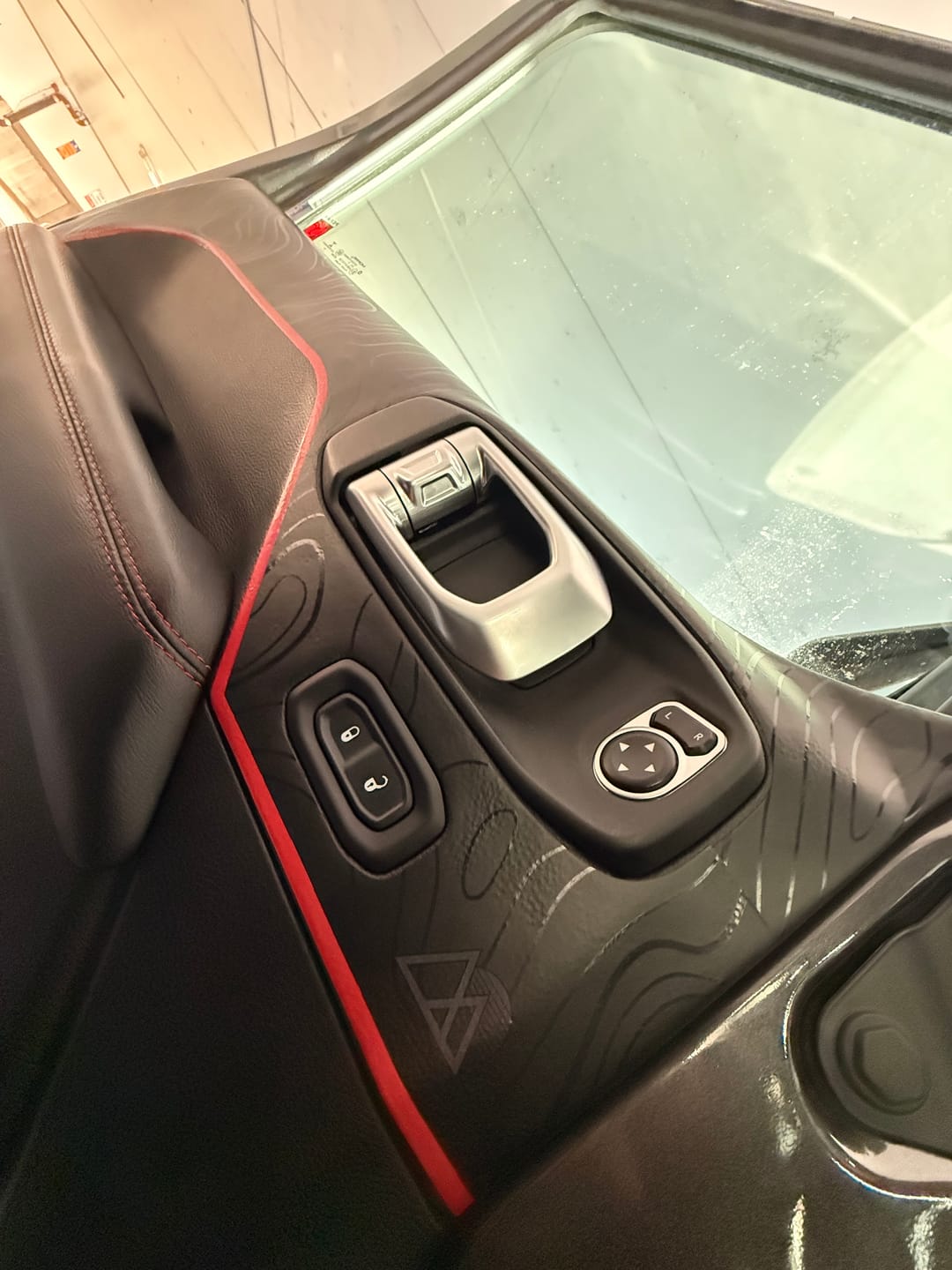 Customer photo review of 2018+ Wrangler JL Door Skins | Matte Black
