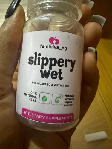 Customer photo review of SLIPPERY WET