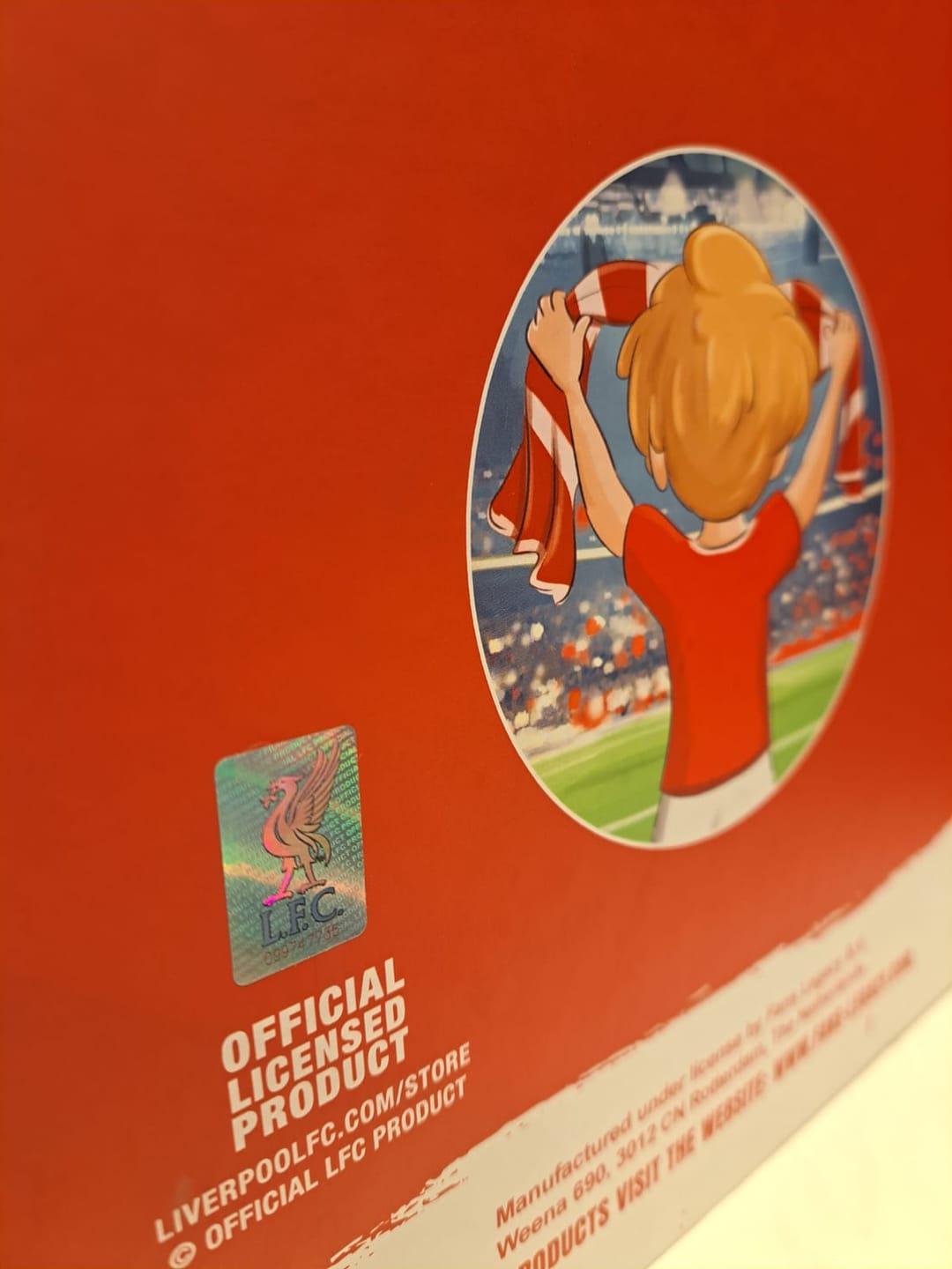 Customer photo review of LFC Personalised Book