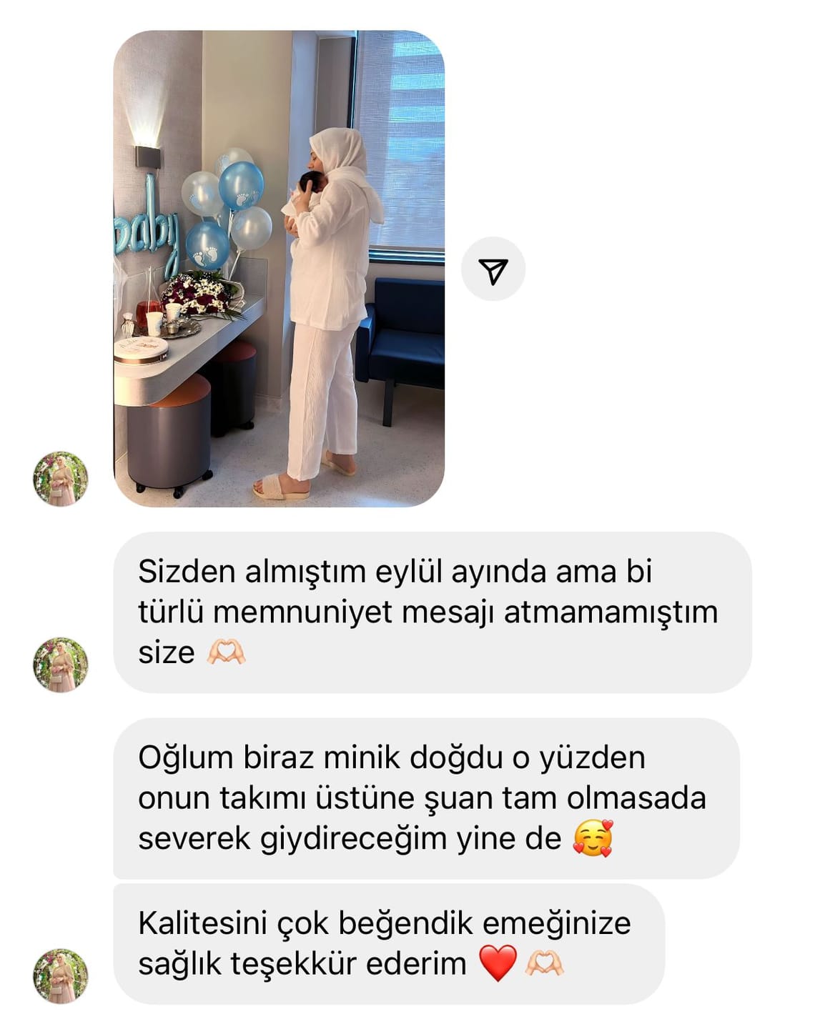 Customer photo review of Princess Lohusa Takım Bej