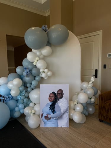 Customer photo review of Custom Balloon Garland Kit