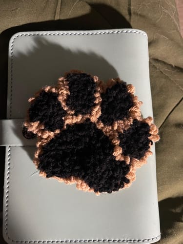 Customer photo review of MugStitch punch needle kit for coasters