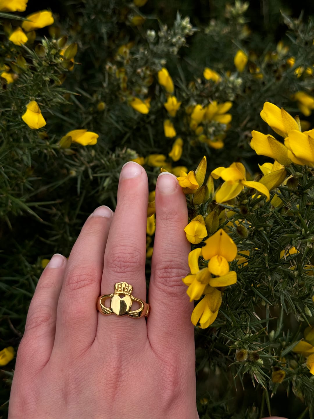 Customer photo review of Classic Claddagh Ring | Réalta