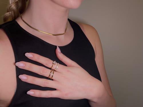 Customer photo review of Lyra Ring