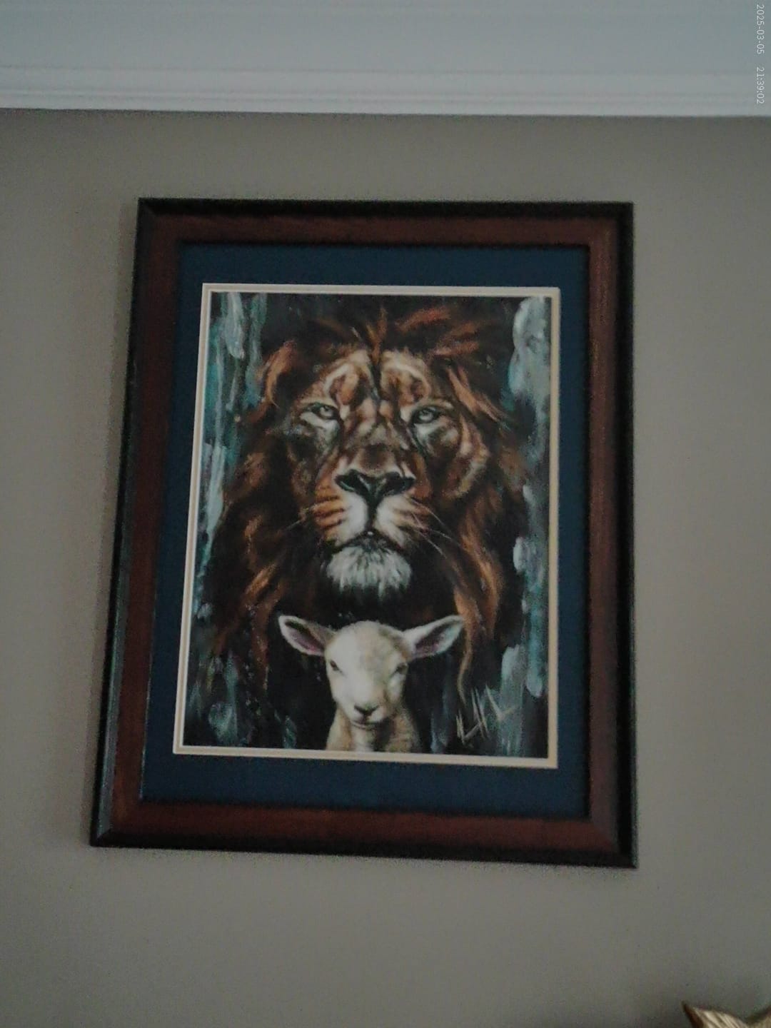 Customer photo review of The Lion and Lamb Passover